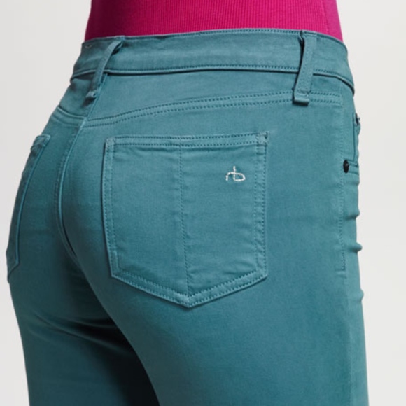 rag & bone JEAN Stretch Leggings Atlantic - NWOT - Picture 5 of 7